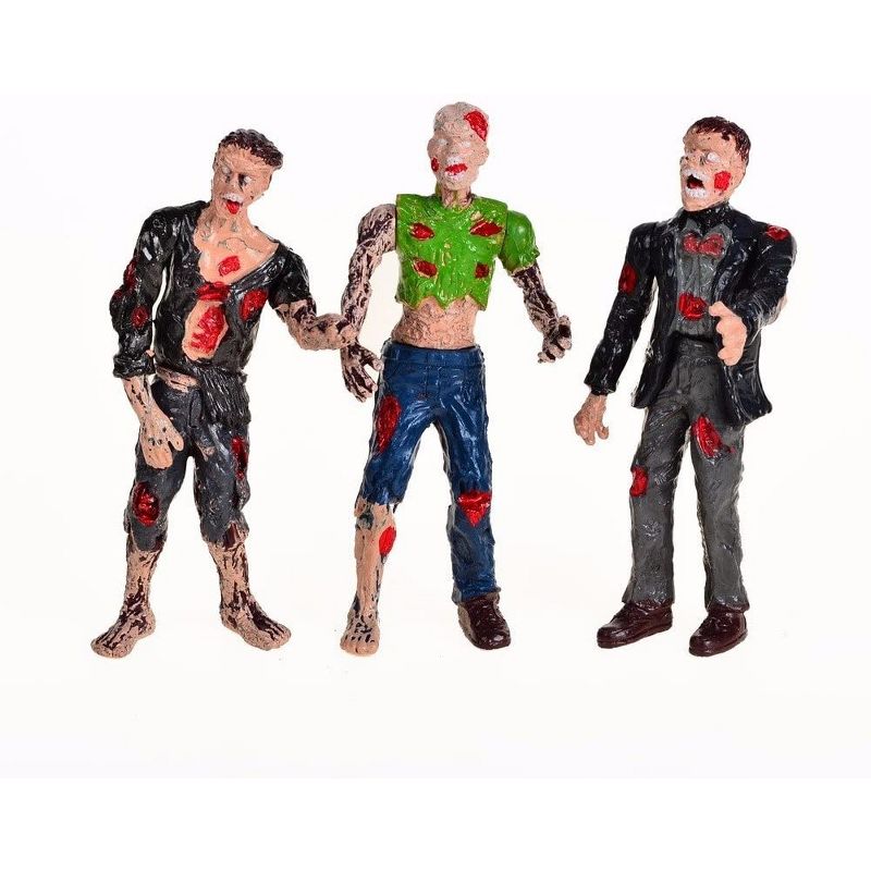 Ready! Set! Play! Link Zombie Action Figures With Movable Joints - Pack of 6, 1 of 5