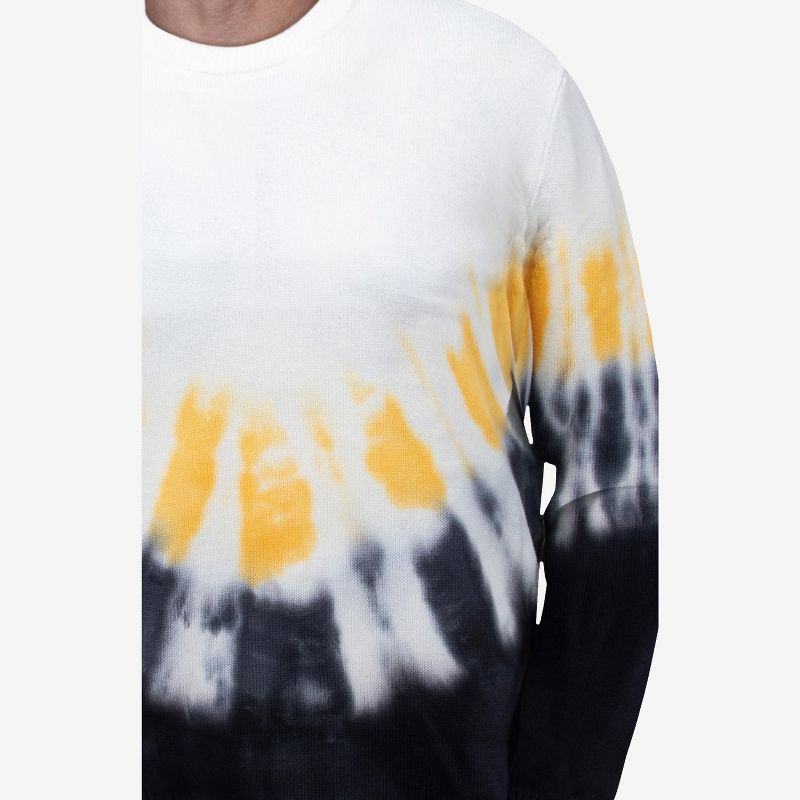 X RAY Men's Pullover Crewneck Tie Dye Fashion Sweater, 3 of 6