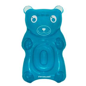 Pool Central 60" Blue Gummy Bear Swimming Pool Float
