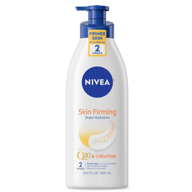 Nivea Skin Firming Hydration Body Lotion with Q10 and Shea Butter Scented - 16.9 fl oz, 1 of 13