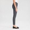 Women's Mid-Rise Super Skinny Pull-On Pants - A New Day™ Black Polka Dots - 3 of 4