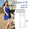 Solaris Women’s Beach Casual Mini Sundress, Backless Spaghetti Strap Mini Summer Dresses, Gift for Moms - 4 of 4