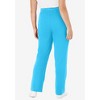 Woman Within Plus Size Tall Sport Knit Straight Leg Pant - 3 of 4