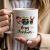 Autism Teacher Buffalo Plaid Christmas Mug, Thank You Gift (Non-Custom Only)| OrnamentallyYou - 3 of 4