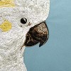 RightSide Designs Cockatoo with leaves Indoor/Outdoor Throw Pillow - 2 of 4