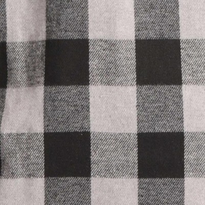 buffalo plaid - grey black