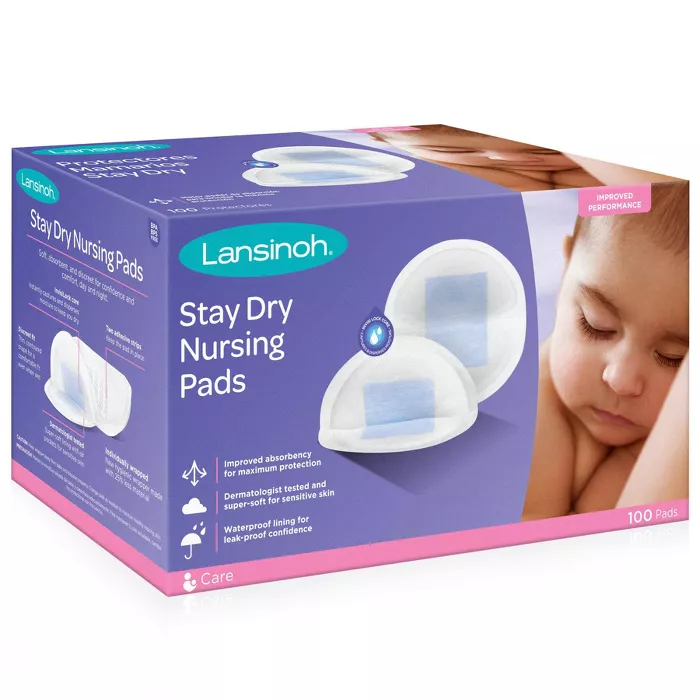 Nursing and Pumping Essentials for Your Baby Registry from Our Expert Mom, Lansinoh Disposable Nursing Pads from Target