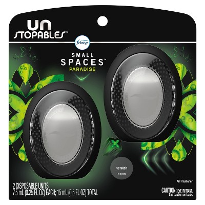 Febreze Unstopables Small Spaces Air Freshener Paradise - 2ct