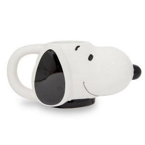 Silver Buffalo Peanuts Snoopy 3D Sculpted Ceramic Mug | Holds 20 Ounces - 1 of 4