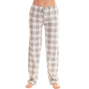 Just Love Womens Buffalo Plaid Knit Jersey Pajama Pants Buffalo Check - 1 of 3