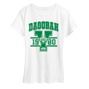 Women's - Star Wars - Yoda Dagobah 1980 Short Sleeve Graphic T-Shirt - 1 of 4