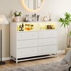 Wide Dresser for Bedroom with Charging Station - 3 of 4