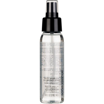 makeup brush cleaner spray