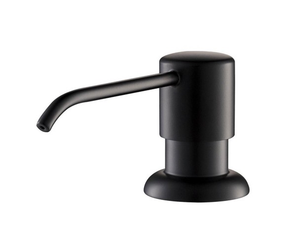 Kraus Boden Countertop Kitchen Sink Dish Hand Soap Dispenser Pump, Matte Black