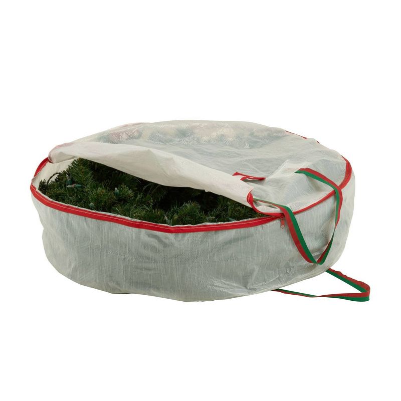 Household Essentials 30&#34; Wreath Storage Bag, 6 of 9