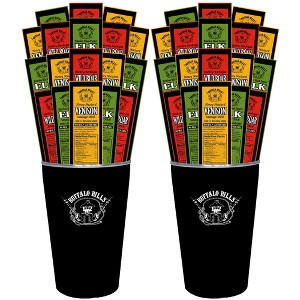 Buffalo Bills 18-Piece Assorted Exotic Game Stick Bouquet in Stainless Tumbler (set of 2) - 1 of 4