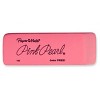 Paper Mate 3pk Pencil Erasers Pink Pearl - image 2 of 4