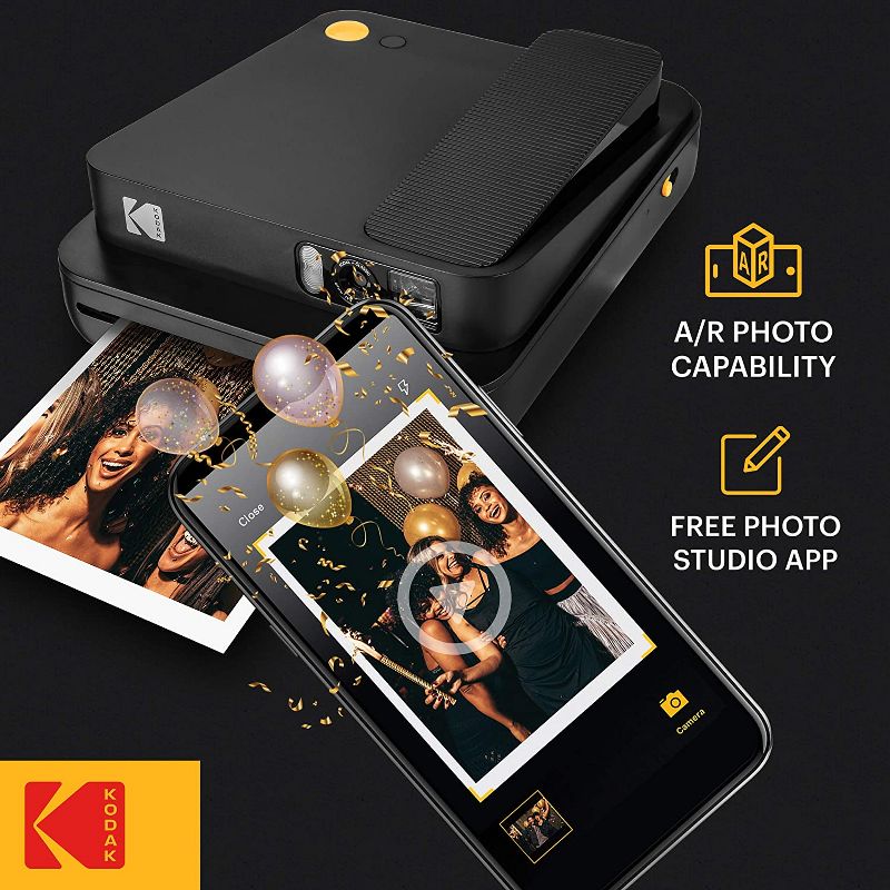 KODAK Smile Classic Digital Instant Camera for 3.5 x 4.25 Zink Photo Paper - Bluetooth, 16MP Pictures, 2 of 6