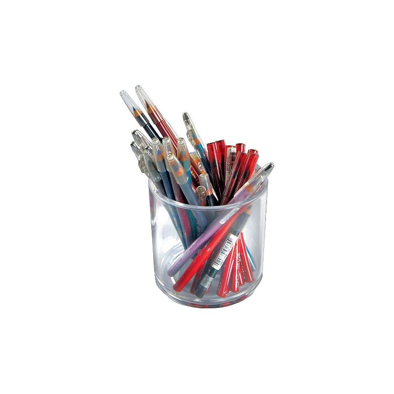Azar Deluxe Pencil Holder Clear (556334) , 3 of 4