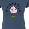 Women's - Pokémon - Jigglypuff Music Notes Fitted Graphic T-Shirt - 2 of 3