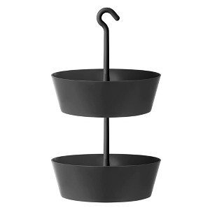 Tree Nest Sunny Smooth Round Hanging Planter, White - 1 of 4
