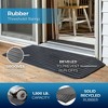 Silver Spring Solid Rubber Threshold Ramp for Wheelchairs, Scooters & More, 2" Rise, Black - Heavy-Duty and Portable Doorway Ramps for Mobility Aid - 4 of 4