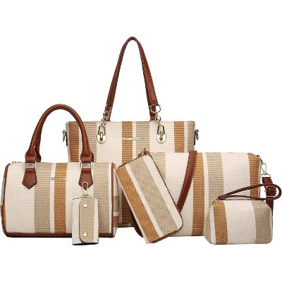 Paaaawaters 2E-youth Designer Purses and Handbags for Women Satchel Shoulder Bag Tote Top Handle Bag