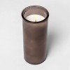 Glass Jar Vetiver and Cedarwood Candle Brown - Threshold™ - image 2 of 2
