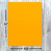 Hamilco Colored Cardstock Scrapbook Paper 8.5" x 11" Sun Gold Color Card Stock Paper 50 Pack - 3 of 4