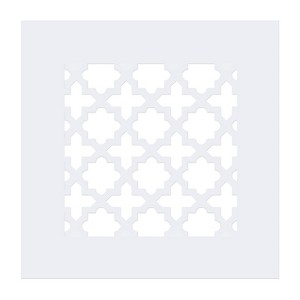 Unique Bargains Round Acrylic Glass Decorative Wall Ceiling Air Vent Cover Grille - 1 of 4