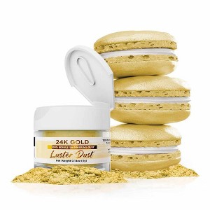 Luster Dust Colorful Edible Food Dust & Paint (1x 4g Jar) - 1 of 4