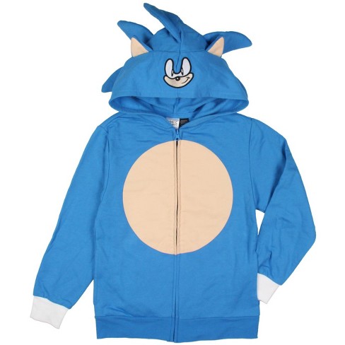 Sonic costume hoodie hotsell