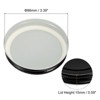 Unique Bargains Leak Proof Regular Mouth Tin Plate Mason Jar Lids 6 Pcs - 2 of 4