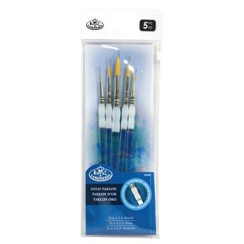 Princeton 9132 Economy Assorted Trim Paint Brush Set, Assorted Size, Blue,  Set Of 6 : Target