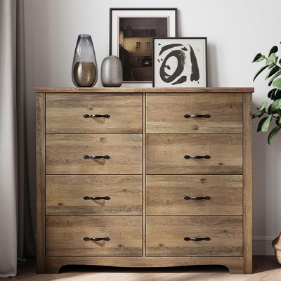 Drawers Dresser for Bedroom, Wood Bedroom Dresser Modern Drawer Chest