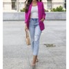 Women's Pocketed Fashion Blazer - Grace & Lace - 4 of 4
