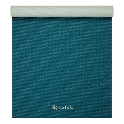 gaiam yoga mat green