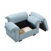 CAVINAS Velvet Accent Chair with Storage Function Cushion and Pillows,Cozy Upholstered Living Room Chairs,Reading Chairs for Living Room - 4 of 4
