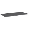 vidaXL Bookshelf Boards 8 pcs High Gloss Gray 31.5 in.x11.8 in.x0.6 in. Engineered Wood - 2 of 4