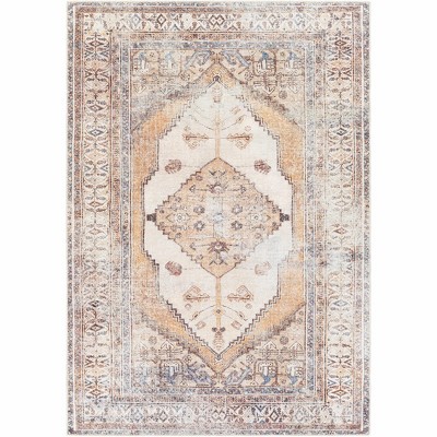 Hauteloom Arncliffe Vintage Flat Pile Washable Rug