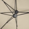 Yescom 14' Double-sided Twin Patio Umbrella Sun Shade UV30+ Water Fade Resistant Crank Outdoor Garden Market - 4 of 4