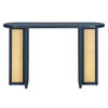 CAVINAS Farmhouse Console Table with Storage,Narrow Entryway Table with Rattan Elements,Console Table for Living Room - 3 of 4