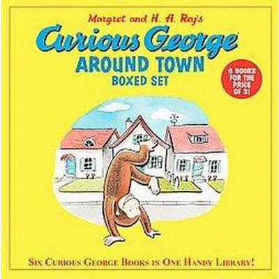 Curious George Around Town Boxed Set (Box of Six Books) - by  H A Rey (Mixed Media Product)