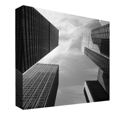 16" x 16" Gray Sky Decorative Wall Art - PTM Images