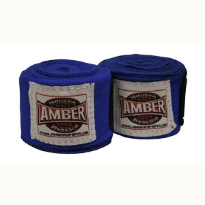 Amber Fight Gear Junior Elastic 120 Inch Handwraps, Safe, Breathable, Secure Fit for Boxing, Kickboxing, Muay Thai, and Martial Arts - 1 of 4