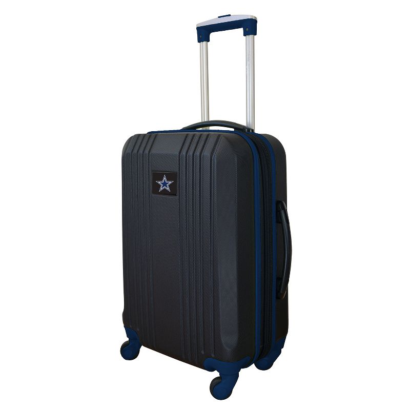 NFL 21" Hardcase Two-Tone Spinner Carry On Suitcase, 1 of 6