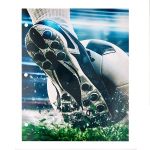 Lena + Liam Pocket Folder Cleat Kicking Soccer Ball - 1 of 3