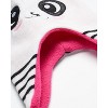 Girls Critter Panda Winter Hat and 2 Pair Gloves or Mittens (Toddler/Little Girls) - 2 of 4
