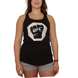 UFC Womens Glitter Fist Tank Top - 1 of 4