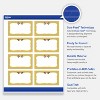 Avery Business Cards, 2" x 3.5", Gold-Metallic Berries, Matte, 80ct - 3 of 4